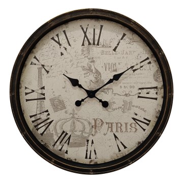 Globo - Wall clock Ø 76 cm 1xAA