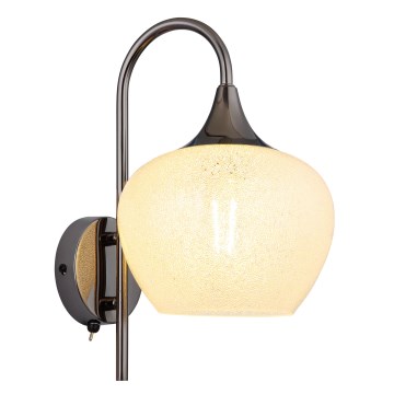 Globo - Wall lamp 1xE27/40W/230V white/anthracite