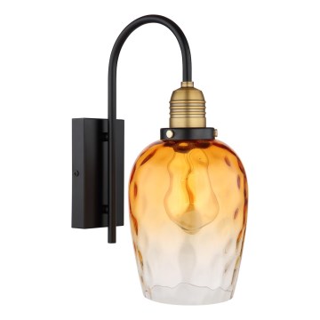 Globo - Wall lamp 1xE27/60W/230V orange