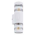 Globo - Wall Light 2x E27/10W/230V White