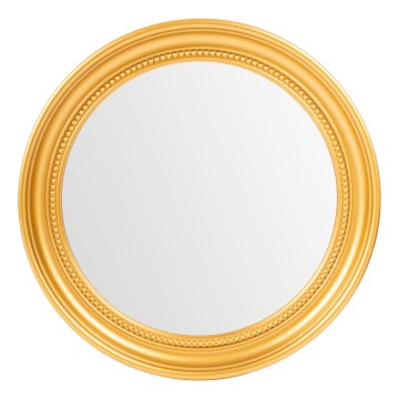 Globo - Wall Mirror, Diameter 39 cm, Gold