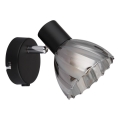Globo - Wall spotlight 1xE14/40W/230V black