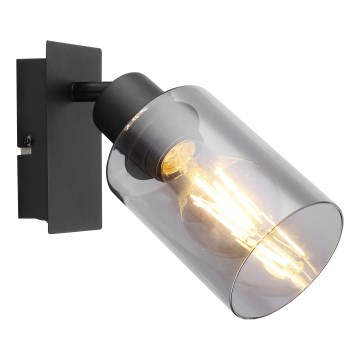 Globo - Wall spotlight 1xE27/15W/230V black