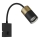 Globo - Wall spotlight 1xGU10/25W/230V black/gold