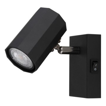 Globo - Wall spotlight 1xGU10/25W/230V black