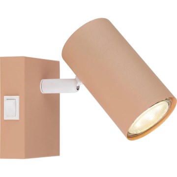Globo - Wall spotlight 1xGU10/25W/230V orange