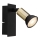 Globo - Wall spotlight 1xGU10/35W/230V black/brass