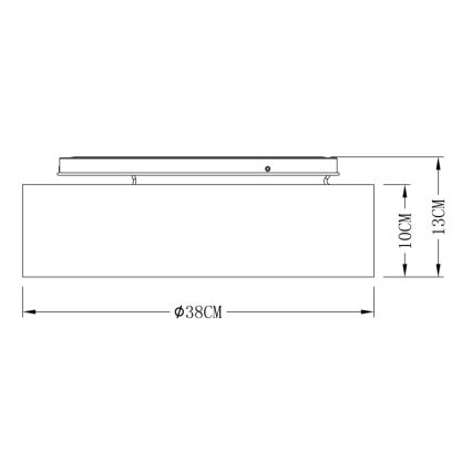 Globo - LED Ceiling light LED/20W/230V