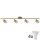 GOLDIE LED RGBW Dimmable 4x GU10 Spotlight, 4.8W/230V, 3000K, Gold + Remote Control