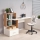 GORA Writing Desk Oak/White