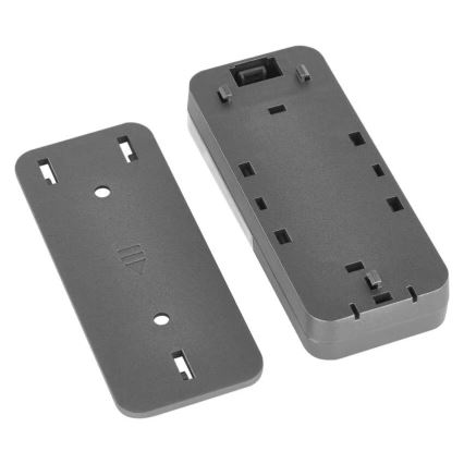 GoSmart 230V Plug-in Wireless Doorbell + 1xCR2032 Gray Wi-Fi