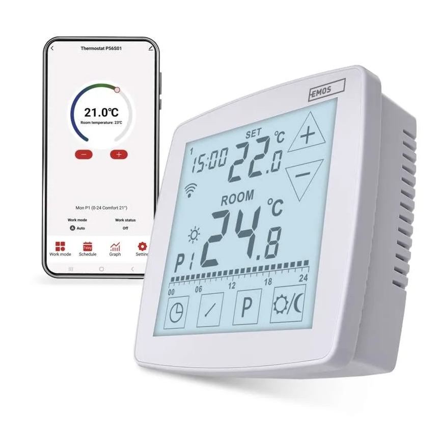 GoSmart Digital Wi-Fi Thermostat 230V/16A
