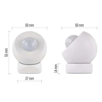 GOSMART Motion Sensor 1xCR123A