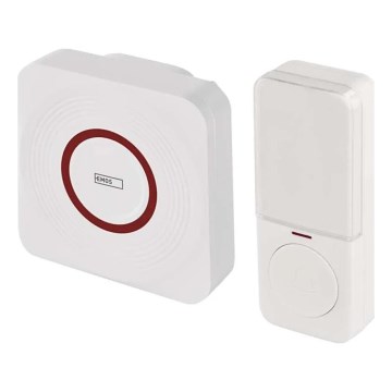 GoSmart Plug-in Wireless Doorbell 230V + 1xCR2032 White Wi-Fi