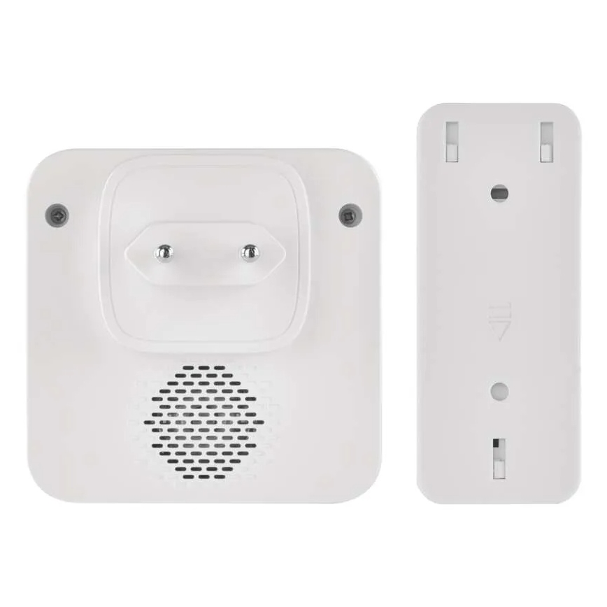 GoSmart Plug-in Wireless Doorbell 230V + 1xCR2032 White Wi-Fi
