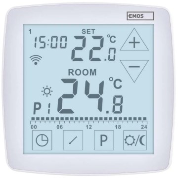GoSmart Wireless Digital Thermostat 230V/16A Wi-Fi Tuya