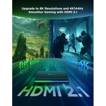 Govee - AI Sync Box Kit 2 Smart PC lighting kit 27-34 + Wi-Fi LED panels