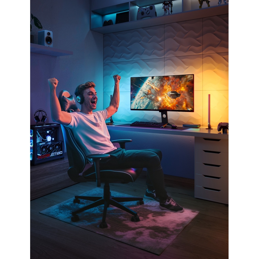 Govee - AI Sync Box Kit 2 Smart PC lighting kit 27-34 + Wi-Fi LED panels