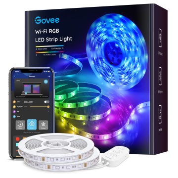 Govee - Dimmable RGB LED Strip SMART LED/36W/24V 10m Wi-Fi