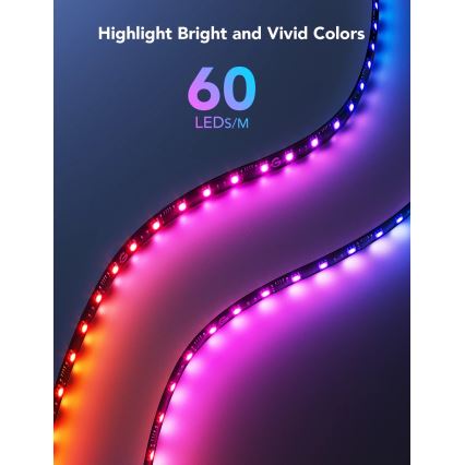 Govee - Dreamview G1 Smart LED RGBIC monitor lighting 27-34" Wi-Fi