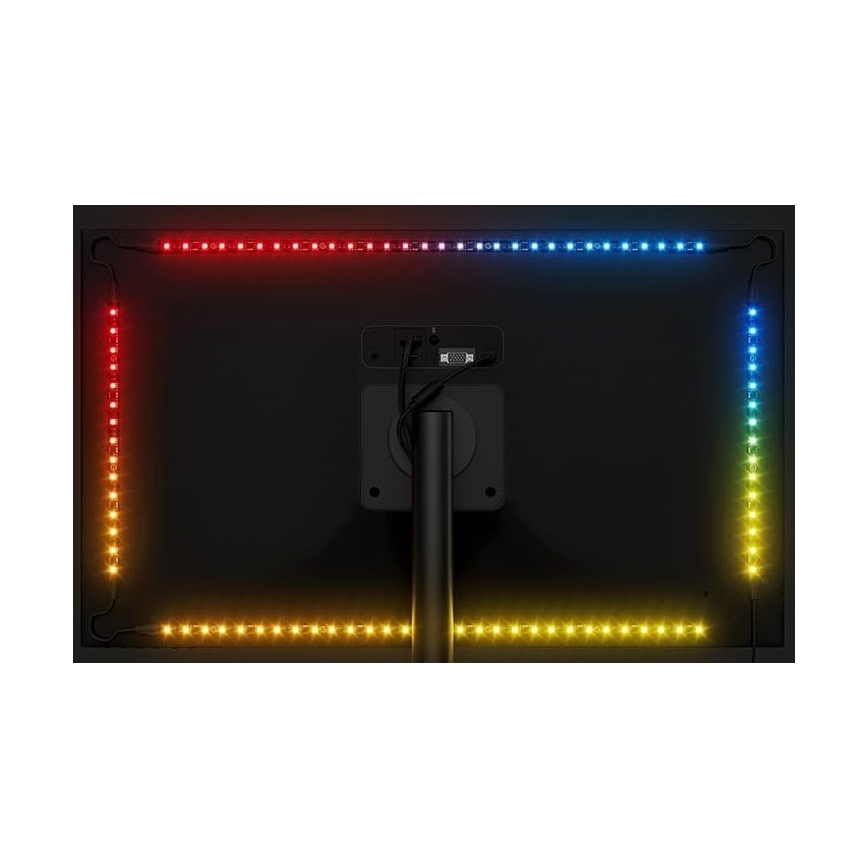 Govee - Dreamview G1 Smart LED RGBIC monitor lighting 27-34" Wi-Fi