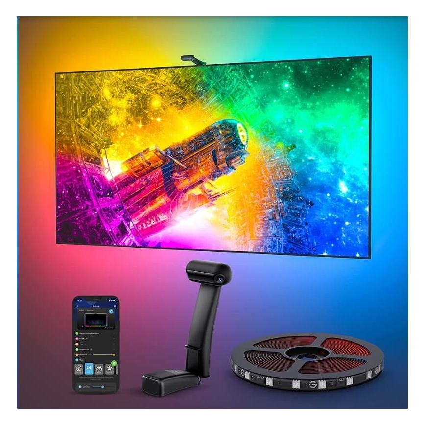 Govee - DreamView T2 DUAL TV 55-65" SMART LED backlight RGBIC Wi-Fi + remote control