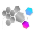 Govee - Extension set 2x LED RGB Dimmable panel LED/7,2W/230V Wi-Fi
