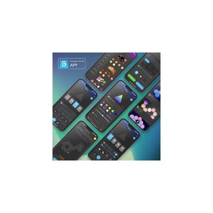 Govee - Extension set 2x LED RGB Dimmable panel LED/7,2W/230V Wi-Fi