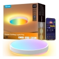 Govee - LED RGBIC Dimmable ceiling light LED/49W/230V 2700-6500K Wi-Fi d. 38 cm
