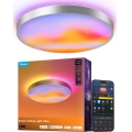 Govee - LED RGBICWW Dimmable ceiling light LED/55W/230V Ø 53 cm Matter Wi-Fi