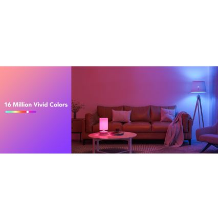 Govee - LED RGBWW Dimmable bulb Smart E27/12W/230V 2700-6500K Wi-Fi