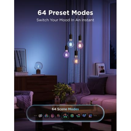 Govee - LED RGBWW Dimmable Bulb Smart MATTER G80 E27/5W/230V 2700-6500K Wi-Fi