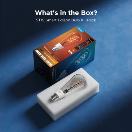 Govee - LED RGBWW Dimmable Bulb Smart MATTER ST64 E27/5W/230V 2700-6500K Wi-Fi