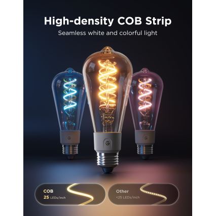 Govee - LED RGBWW Dimmable Bulb Smart MATTER ST64 E27/5W/230V 2700-6500K Wi-Fi