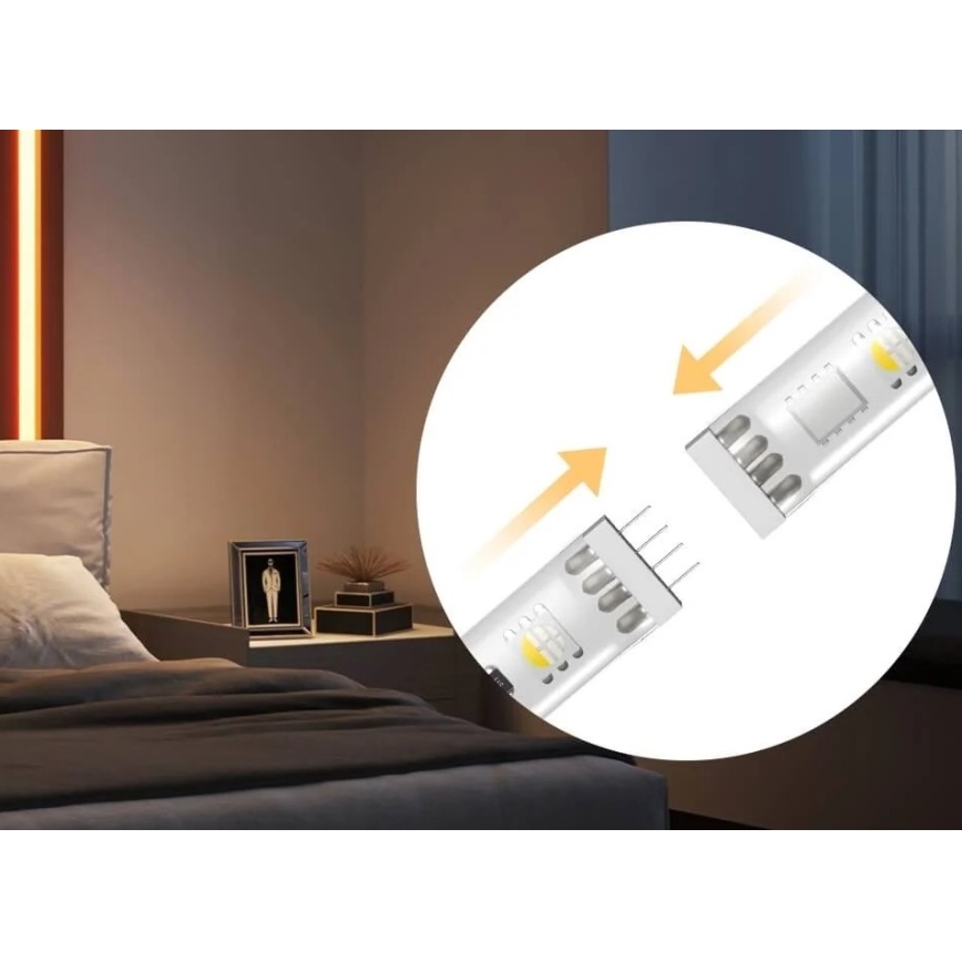 Govee - M1 PRO PREMIUM Smart RGBICW+ LED extension strip 1m Wi-Fi Matter