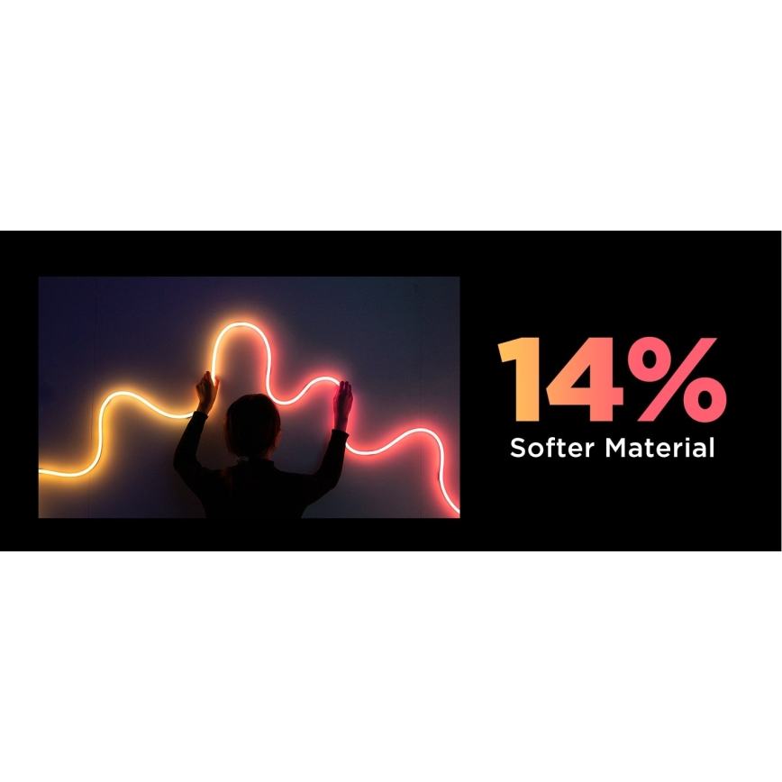 Govee - Neon 2 MATTER 3m Flexible RGBIC LED Strip with Wi-Fi
