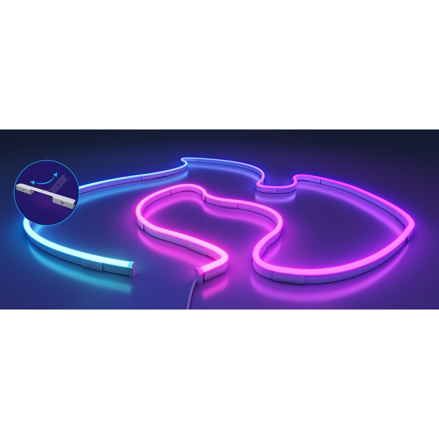 Govee - Neon 2 MATTER bendable LED strip 3m RGBIC Wi-Fi IP67