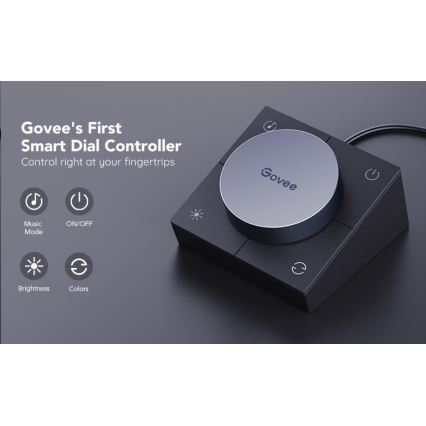 Govee - SET 2x Smart Gaming Wi-Fi LED RGBIC Panels + Smart Dual + remote control
