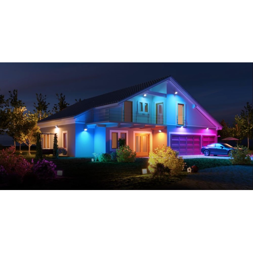 Govee - SET 4x Flood Lights outdoor SMART LED lights Wi-Fi IP66