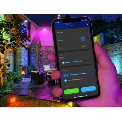 Govee - SET 4x Flood Lights outdoor SMART LED lights Wi-Fi IP66
