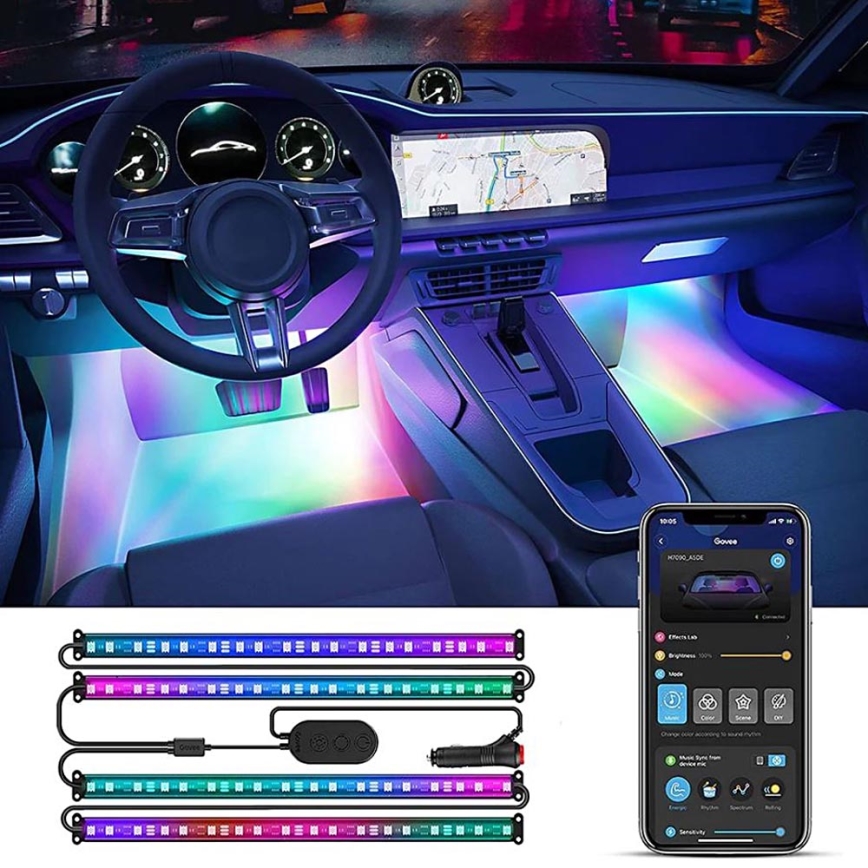 Govee - Smart LED car strips - RGBIC