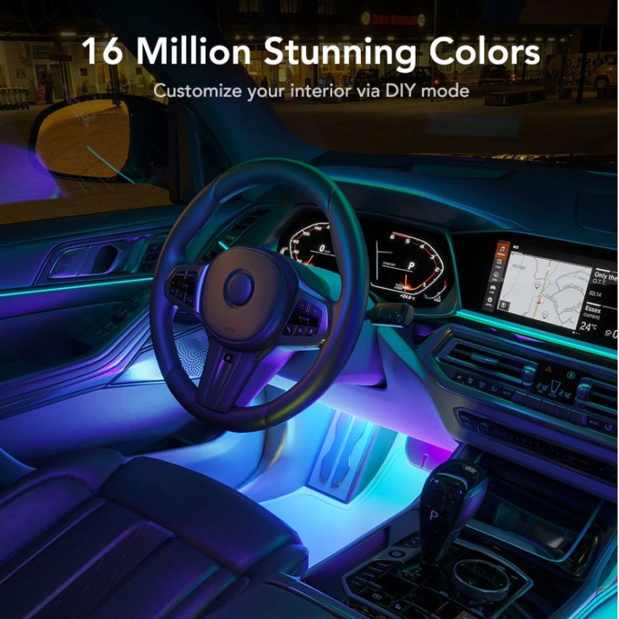 Govee - Smart LED car strips - RGBIC