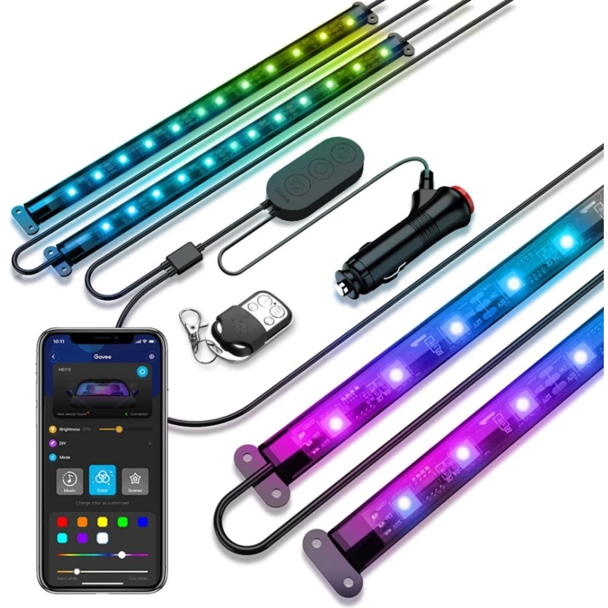 Govee - Smart LED car strips - RGBIC