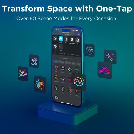 Govee - Smart RGBIC Gaming Pro Light Panels with Matter and Wi-Fi