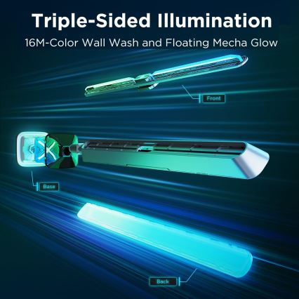 Govee - Smart RGBIC Gaming Pro Light Panels with Matter and Wi-Fi