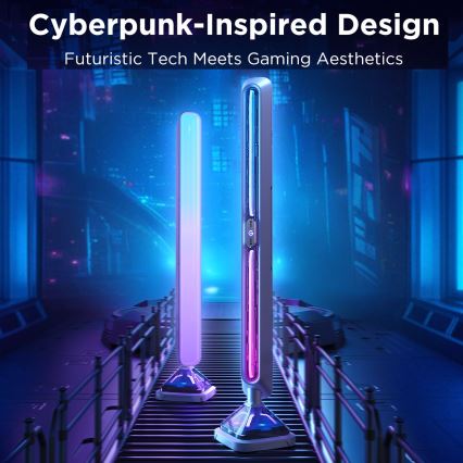 Govee - Smart RGBIC Gaming Pro Light Panels with Matter and Wi-Fi