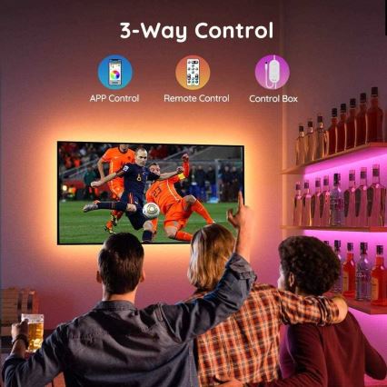 Govee - TV 46-60 Smart RGB LED Backlight + Remote Control