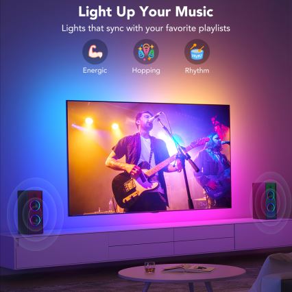 Govee - TV 55-65 SMART RGBIC LED Backlight Wi-Fi