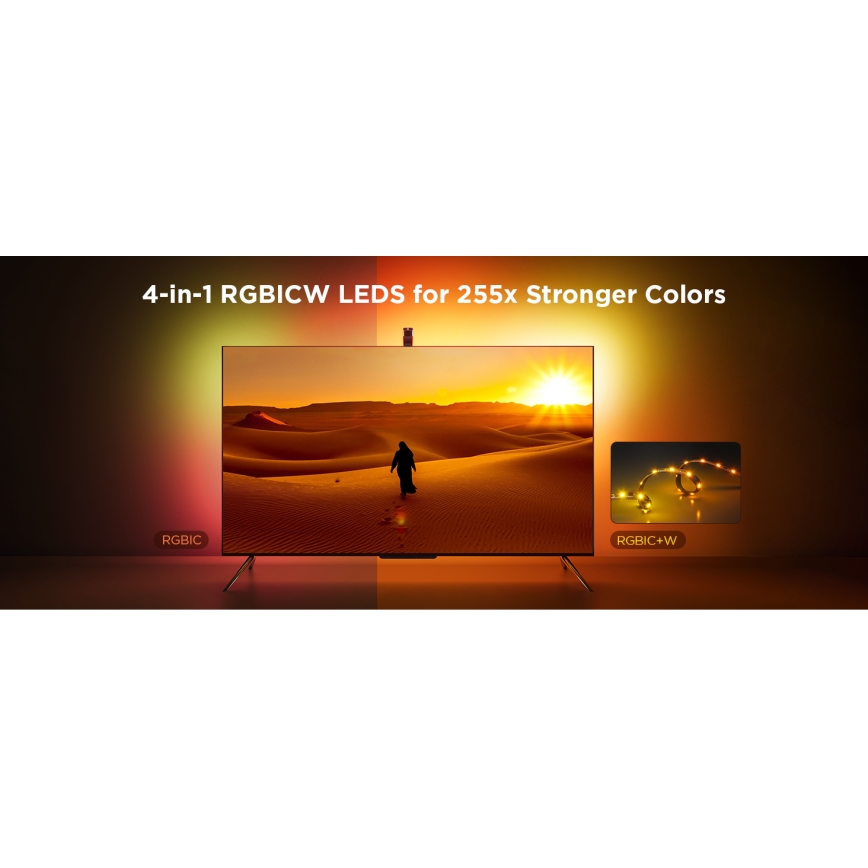 Govee - TV Backlight 3 Lite TV 55-65" SMART LED backlight RGBICW Wi-Fi IP67 + remote control