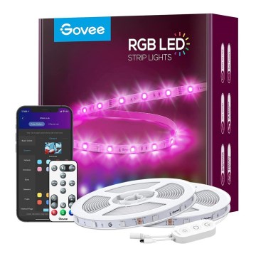 Govee - Wi-Fi RGB Smart LED strip 15m + remote control